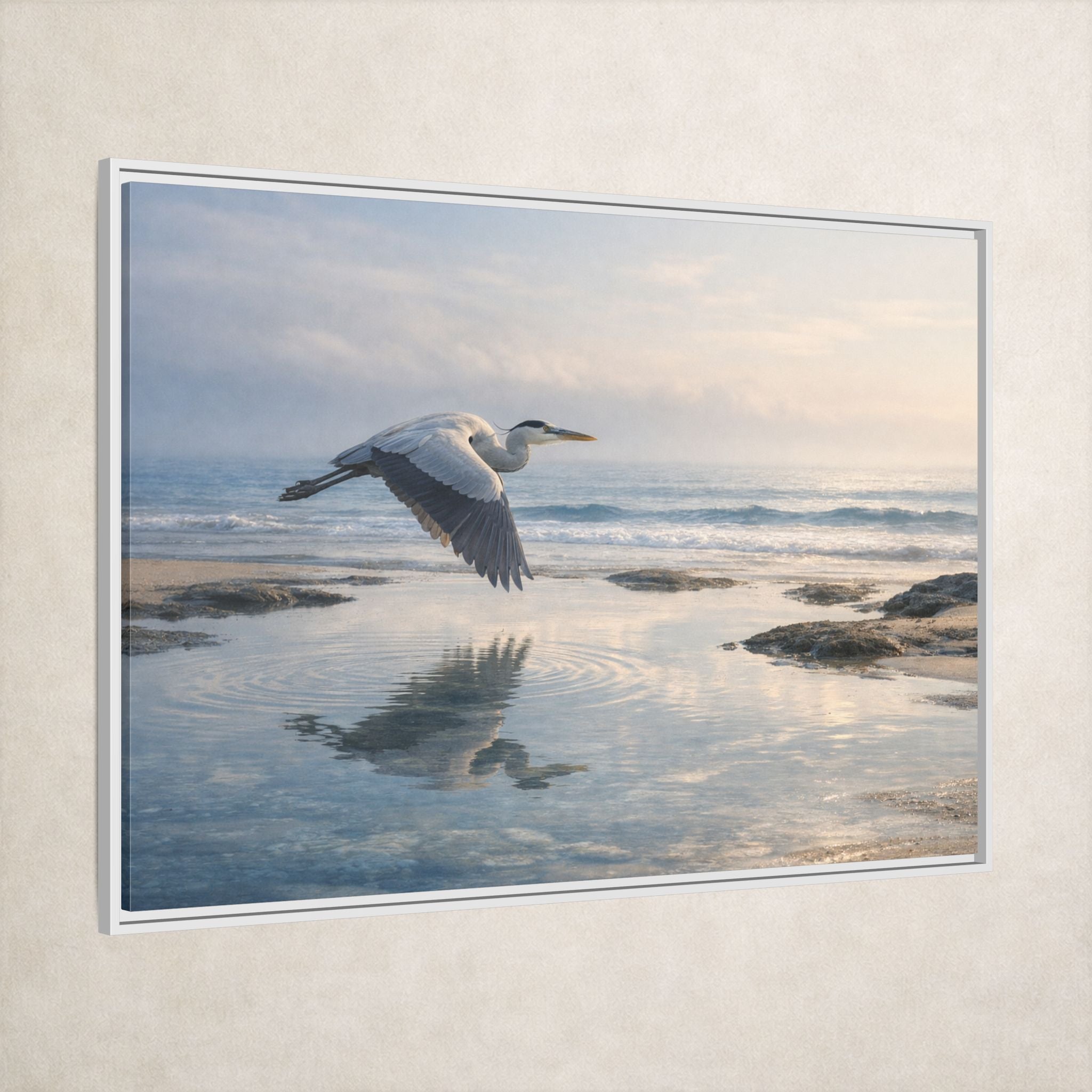 Azure Heron