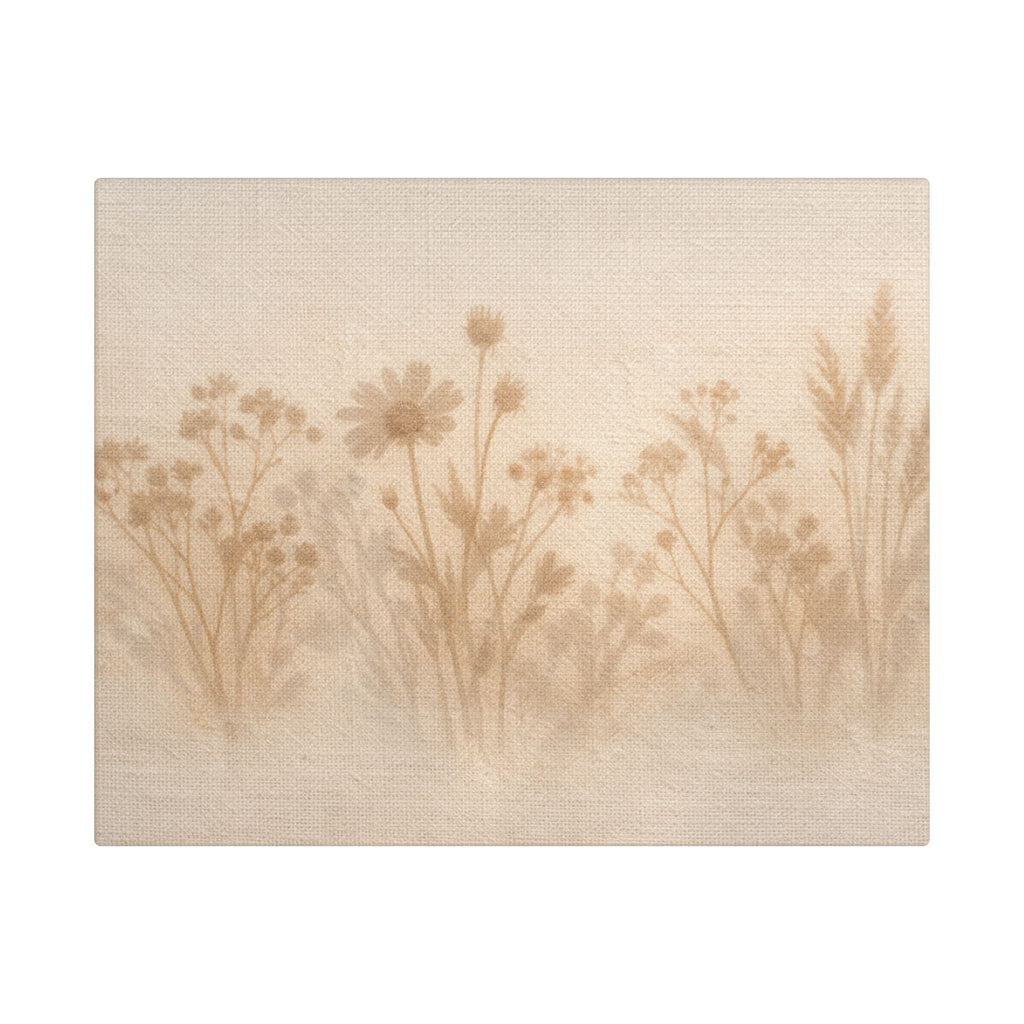 Pressed Wildflower Stretched Canvas