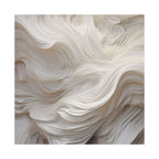 White Abstract Layered Canvas Wall Art Stretched Canvas Wooden Framed for living Room Bedroom and Office
