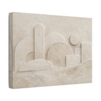 Plaster Relief Stretched Canvas