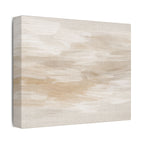 Raw Linen Brushstroke Stretched Canvas