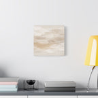 Raw Linen Brushstroke Stretched Canvas