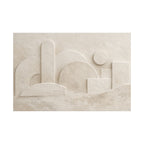 Plaster Relief Stretched Canvas