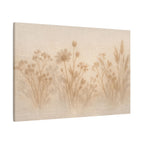 Pressed Wildflower Stretched Canvas