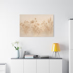 Pressed Wildflower Stretched Canvas
