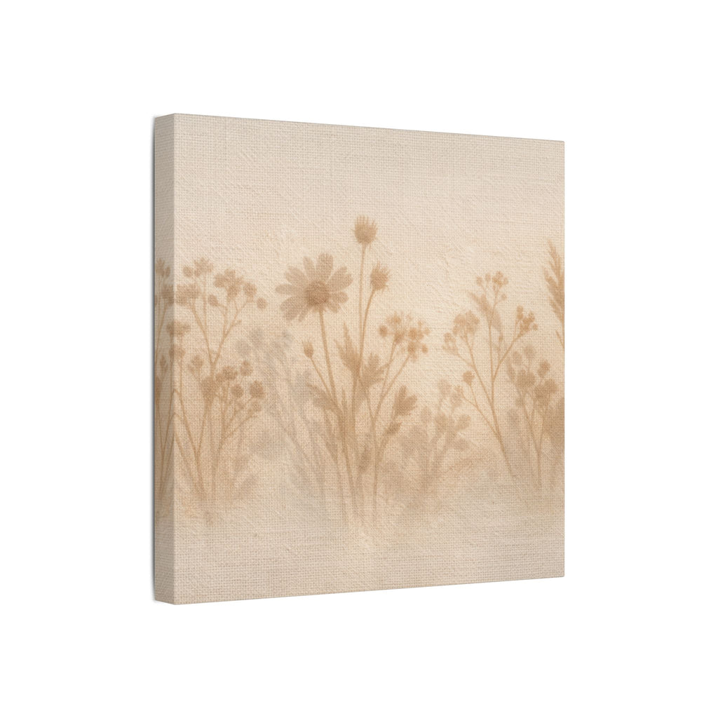 Pressed Wildflower Stretched Canvas