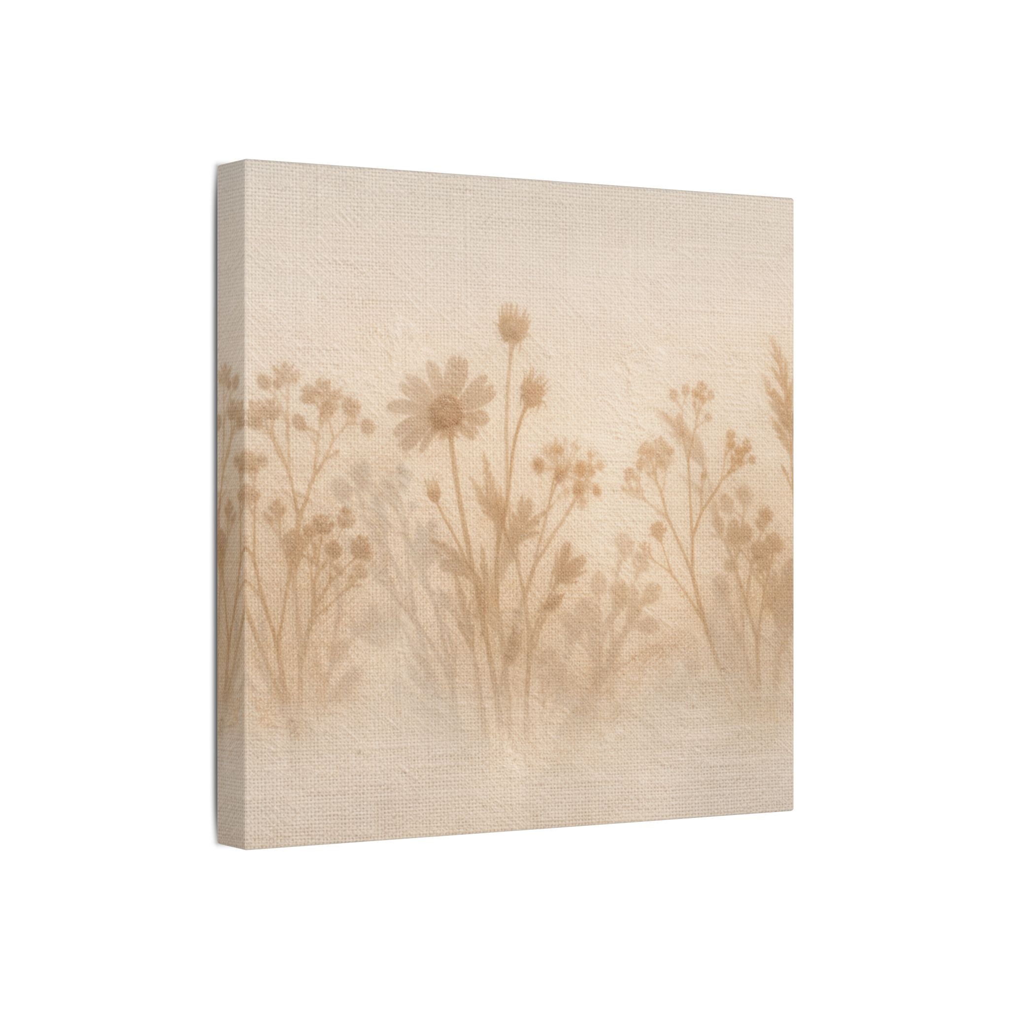Pressed Wildflower Stretched Canvas