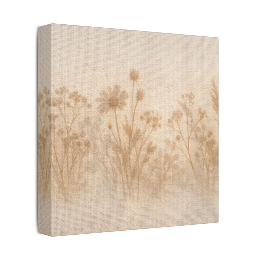 Pressed Wildflower Stretched Canvas