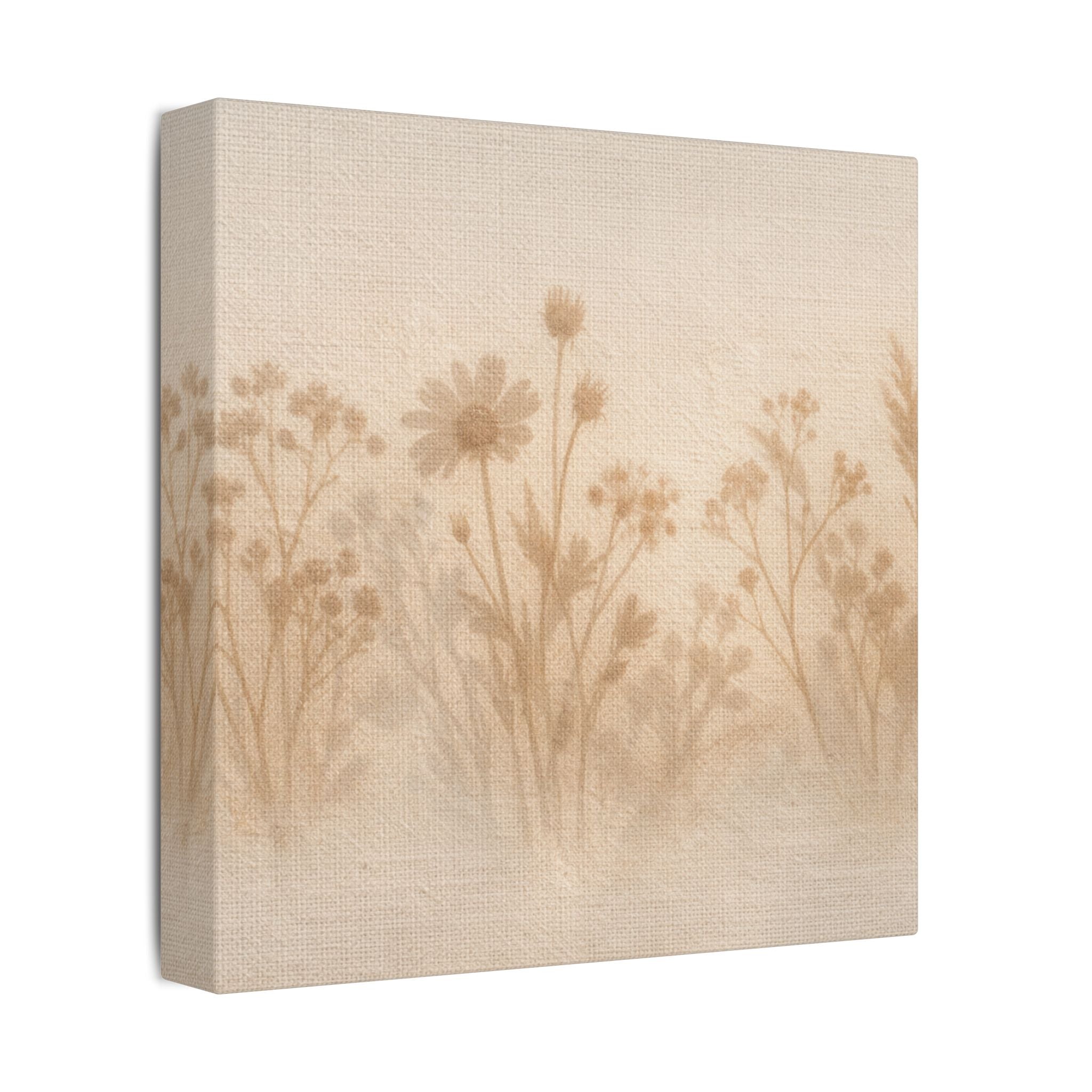 Pressed Wildflower Stretched Canvas