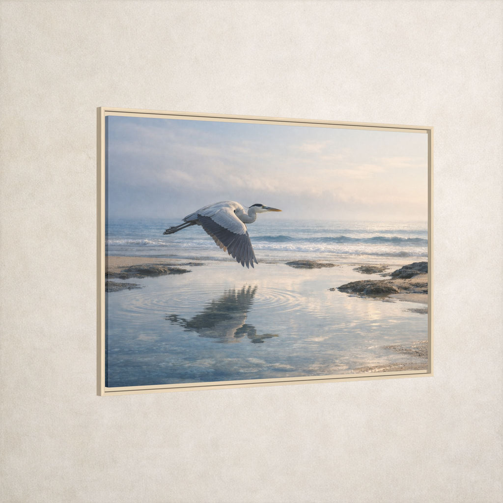 Azure Heron