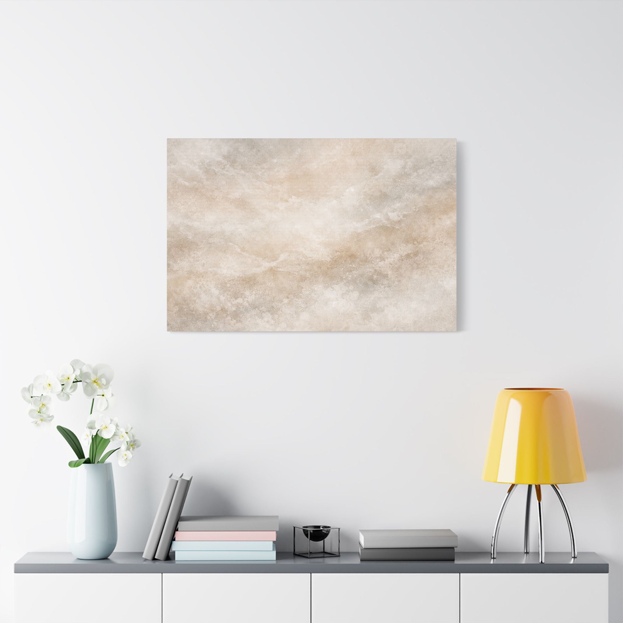 Mineral Dust Veil Stretched Canvas
