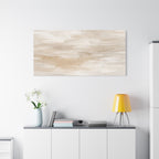 Raw Linen Brushstroke Stretched Canvas