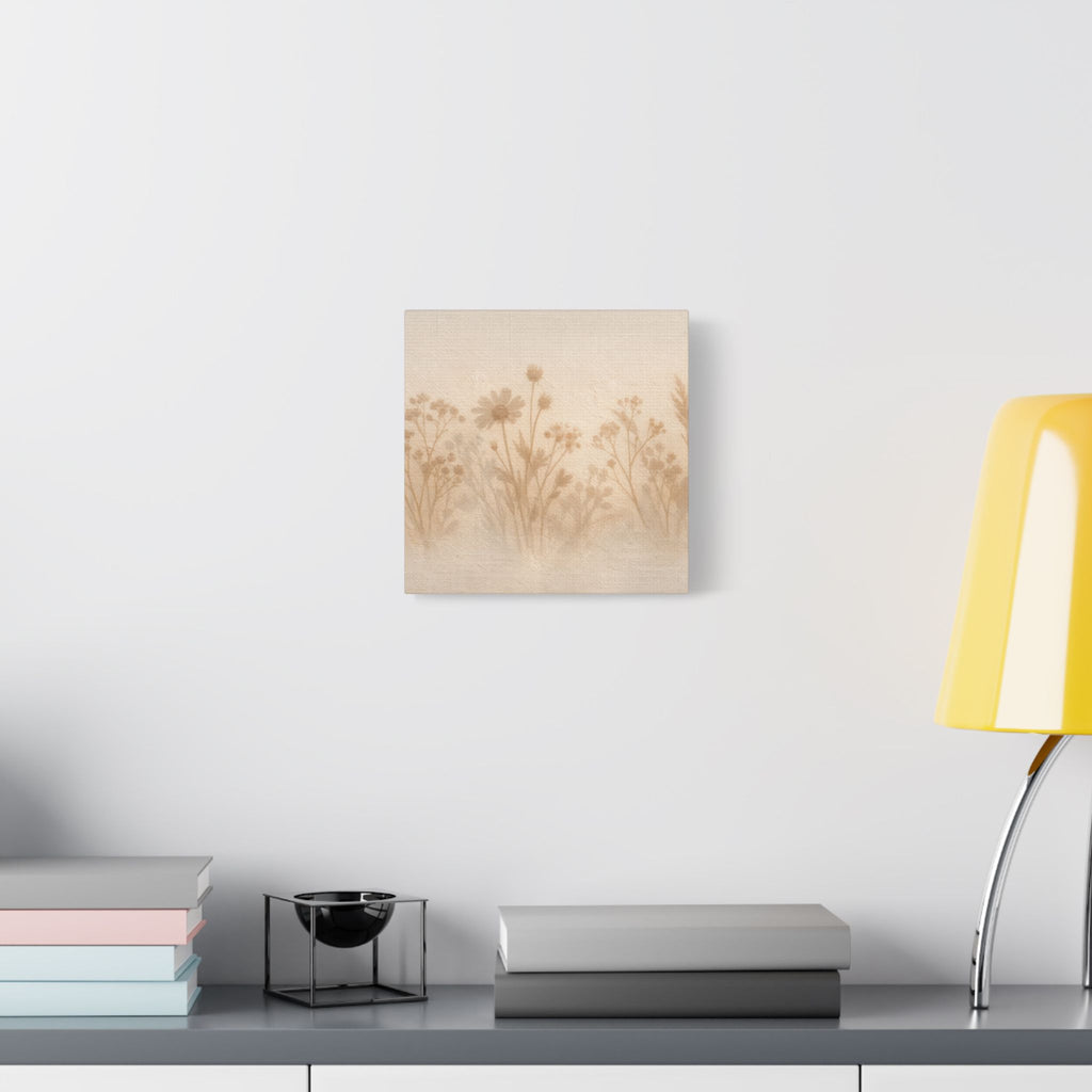 Pressed Wildflower Stretched Canvas
