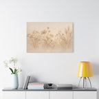 Pressed Wildflower Stretched Canvas