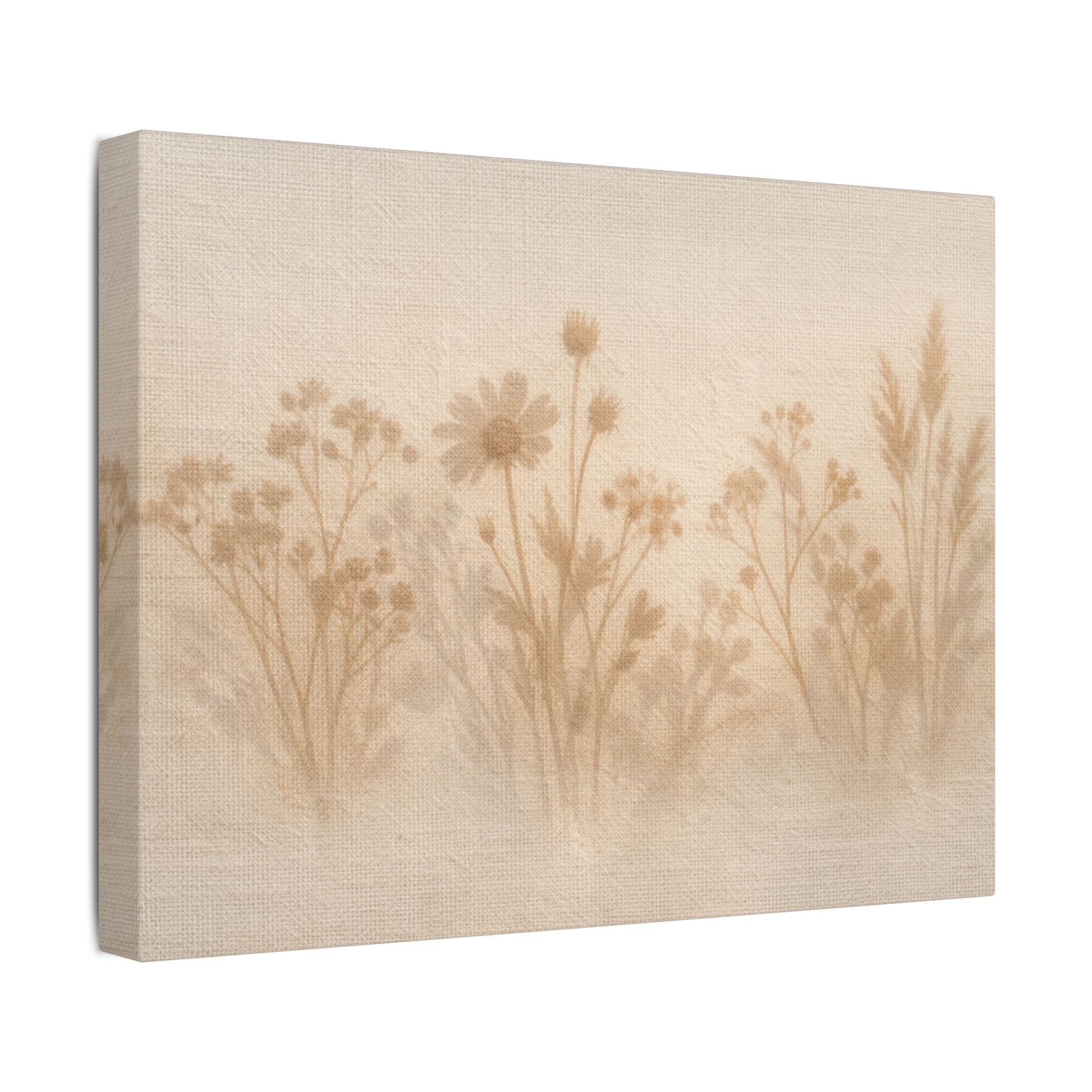 Pressed Wildflower Stretched Canvas
