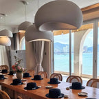 Nordic Wabi Sabi Pendant Lamps Dining Room Lighting Modern Living Room Bedroom LED Ceiling Chandelier Loft Lustre Hanging Lights