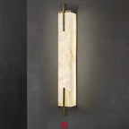 Nordic minimalist imitation marble living room TV background wall light hotel bedroom headboard resin light