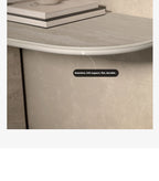 Any Size Custom Travertine Pattern Entryway Console Table Coffee Table Luxury Minimalist Living Room Side Accent Table Furniture