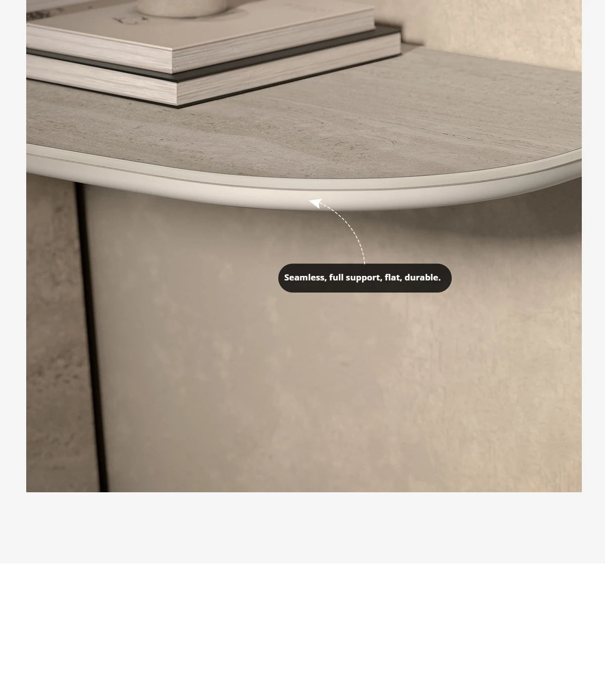 Any Size Custom Travertine Pattern Entryway Console Table Coffee Table Luxury Minimalist Living Room Side Accent Table Furniture