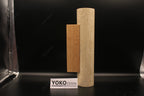 Wabi Sabi  Natural Travertine E27 Wall Lamp, Log & Walnut Wood Wall Light for Bedroom Bedside Staircase Living Room Home Decor