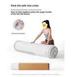 Any Size Custom Modern Comfort Luxury Puff Sofa Vacuum Roll Pack Compression Design Living Room Home Leisure Sofa Dual Use Sofa