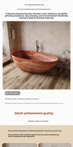 Any Size Custom Italian Luxury Egg Shaped Bathtub Freestanding Soaking Tub Villa Bathroom Spa Whirlpool Tub Modern Luxury Design