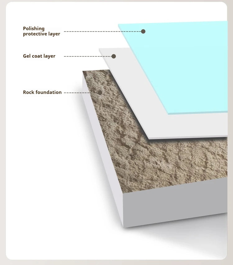 Wabi-Sabi Stone Texture Bathtub, One-Piece Artificial Stone Tub for Home , Heat Retention&Easy Clean, Body Contour, Customizable