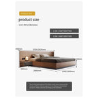 Unique European Double Bed Platform Elegant Pretty Solid Wood Luxury Bed Bases Bedroom Modern Camas Queen Size Furniture Home