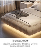 Lambswool Floating Bed Aesthetics Princess Wedding High End Quality Bed Modern Apartment Confortable Muebles Bedroom Furniture