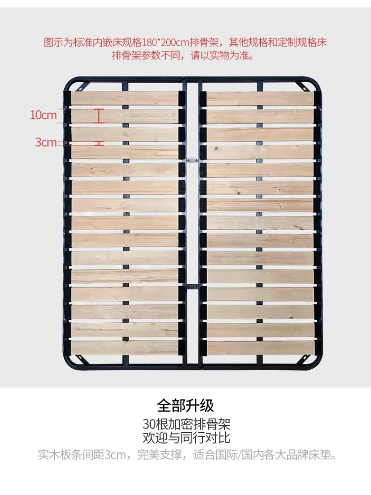 Lambswool Floating Bed Aesthetics Princess Wedding High End Quality Bed Modern Apartment Confortable Muebles Bedroom Furniture