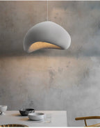 Nordic Wabi Sabi Pendant Lamps Dining Room Lighting Modern Living Room Bedroom LED Ceiling Chandelier Loft Lustre Hanging Lights