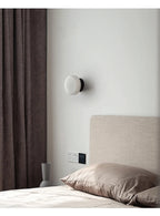 Luxury Spain natural Marble Round Wall Lamp Nordic Modern LED room Light living room Bedroom Passage corridor High-end Fixture