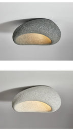 Nordic Minimalist Wabi Sabi Cream Wind Led Ceiling Lamps Chandelier Lustre Living Dining Room Home Decor Bedroom Lights Fixture