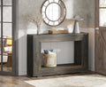 Tribesigns 47" Farmhouse Console Table with Storage, Industrial Hallway Sofa Table for Entryway, Living Room