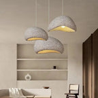 2026 New Model Wabi Sabi Pendant Lamp Living Room Dining Table Bedroom LED Ceiling Chandelier Light Home Decor E27 Hanging Lamp