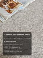 Fabric Sofa, Cashew Shape Compression Couch with High-Resilience Foam, Velvet Upholstery, Non-Deformation, Roll-Pack Design