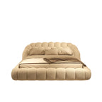 Lambswool Floating Bed Aesthetics Princess Wedding High End Quality Bed Modern Apartment Confortable Muebles Bedroom Furniture