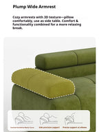Any Size Custom Modern Comfort Luxury Puff Sofa Vacuum Roll Pack Compression Design Living Room Home Leisure Sofa Dual Use Sofa