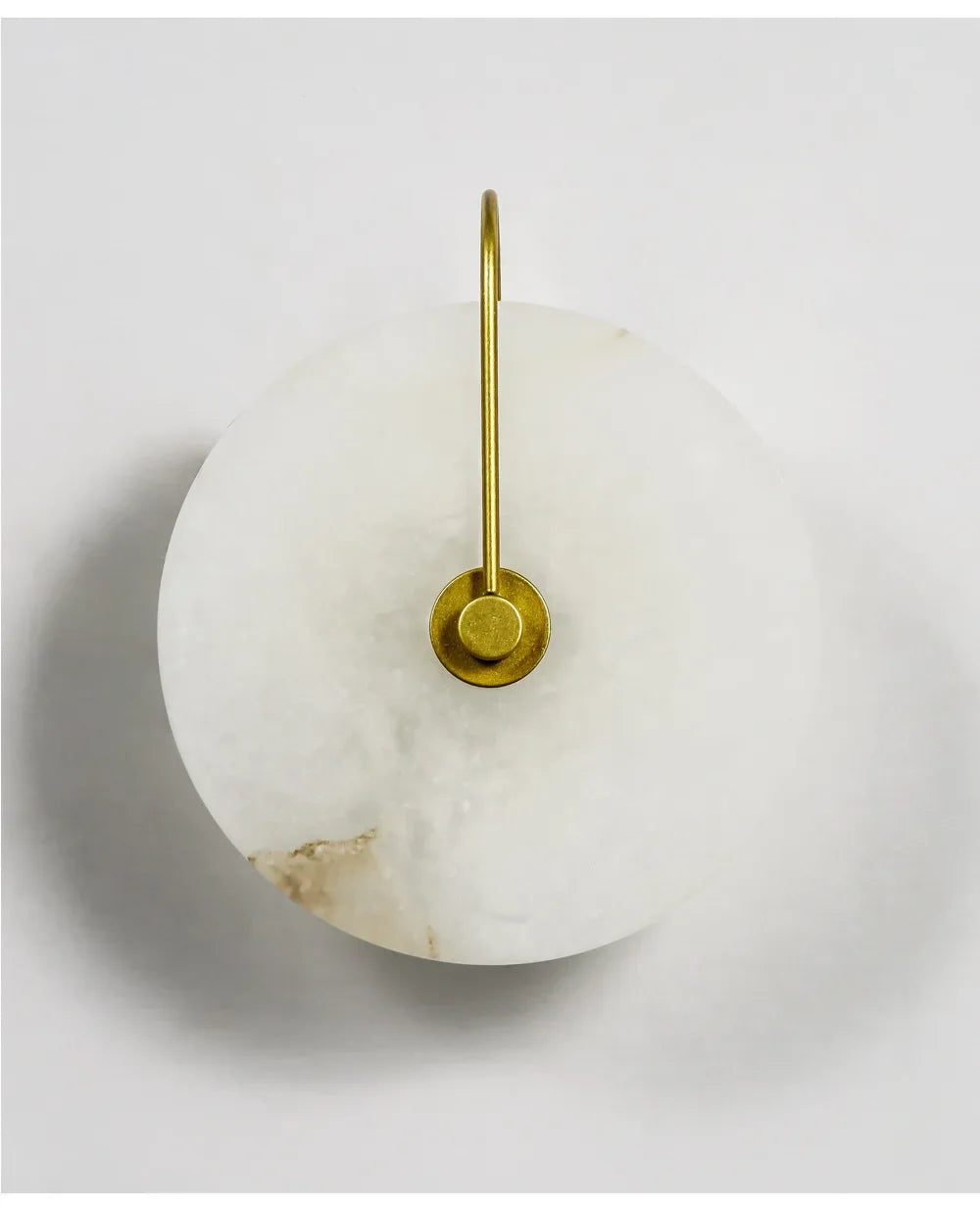 Nordic Postmodern Minimalist Marble Living Room Wall Lamp Creative Circular Bedroom Headboard Corridor Wall Lamp