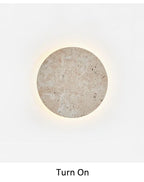 Natural Yellow Cave Stone Led Sconce Lamp Nordic Minimalist Wabi Sabi Home Decoration Living Room Bedside Corridor Wall Lights