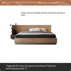 Unique European Double Bed Platform Elegant Pretty Solid Wood Luxury Bed Bases Bedroom Modern Camas Queen Size Furniture Home