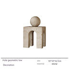 Any Size Custom Modern Marble Sculpture Vase Handcrafted Unique Stone Art Decor Luxury Home Living Room Shelf Office Desk Premiu