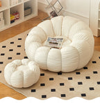 Lazy Sofa Sofa Chair balcony Leisure sleep Sofa living room sofas Modern easy chair small Sofa with Stool Bedroom Furniture