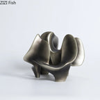 Irregular Hollow Ornaments Abstract Crafts Statue Desk Decoration Geometric Resin Artwork Sculpture Room Aesthetics Decor
