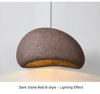 2026 New Model Wabi Sabi Pendant Lamp Living Room Dining Table Bedroom LED Ceiling Chandelier Light Home Decor E27 Hanging Lamp