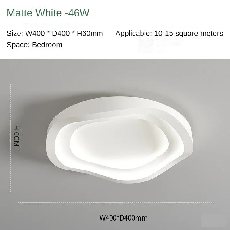 Nordic LED Chandelier Ceiling Light Minimalist Design for Bedroom Dining Living Room Decoration Indoor Lighting Lusters Fixtures