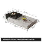 Any Size Custom Italian Luxury Marble Coffee Table High End Designer Statement Piece Villa Penthouse Living Room Heat Scratch Re