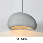 Nordic Wabi Sabi Pendant Lamps Dining Room Lighting Modern Living Room Bedroom LED Ceiling Chandelier Loft Lustre Hanging Lights