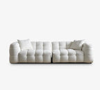 Straight row Split design soft bread module sofa berber fleece comfortable living room sofa apartment home furniture accessories