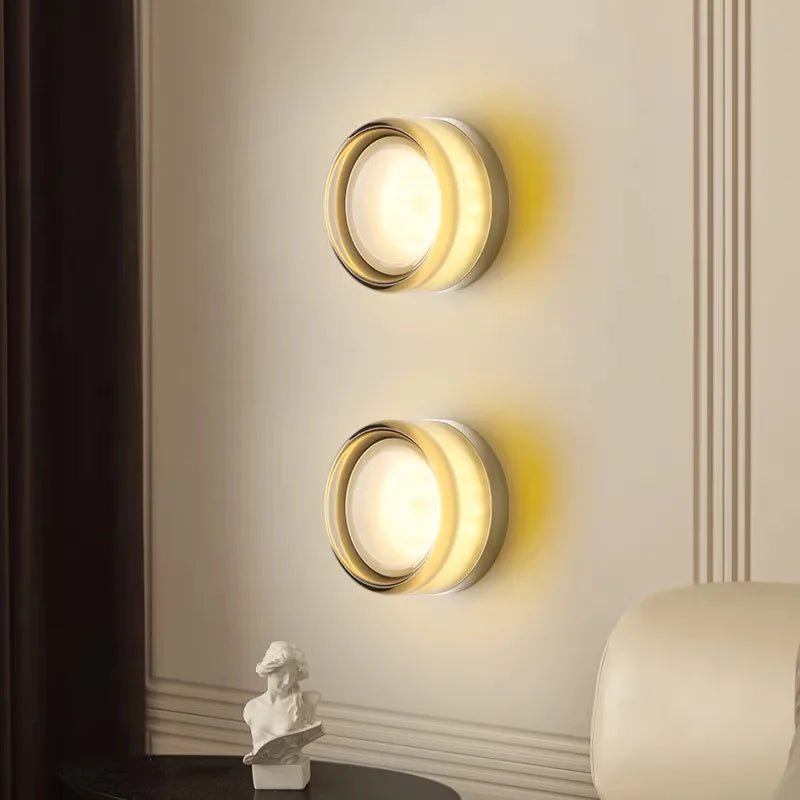 Nordic LED Wall Lamp Jelly Design Decorative Wall Lamp Corridor Study Restaurant Home Decoration Creative Lighting Fixtures